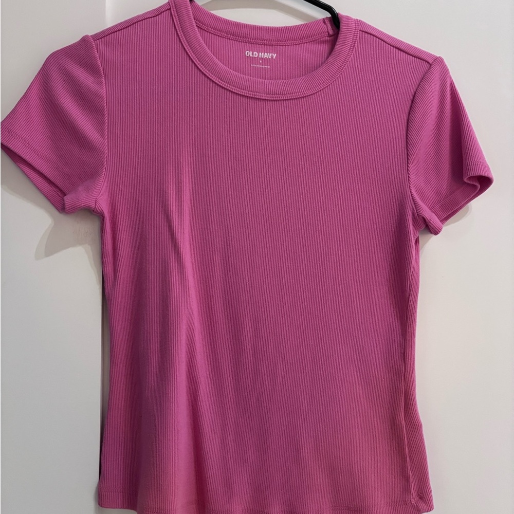 Old Navy Fuchsia Short Sleeve Tee